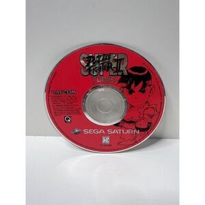 Sega Saturn Puzzle Fighter 2 Turbo Scratch Free Tested & Working